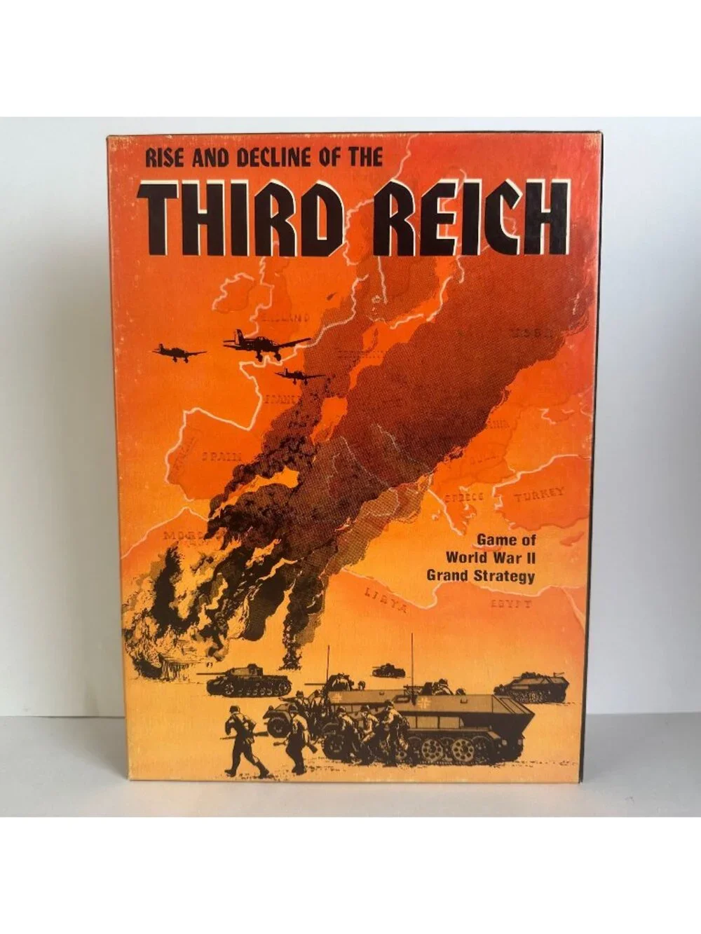 Rise And Decline Of The Third Reich Board Game WWII Grand Strategy Avalon Hill